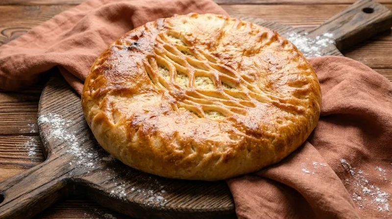 Пирог картошка